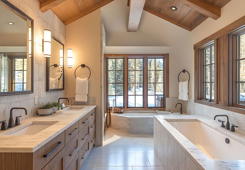 Contemporary Master Bath Design